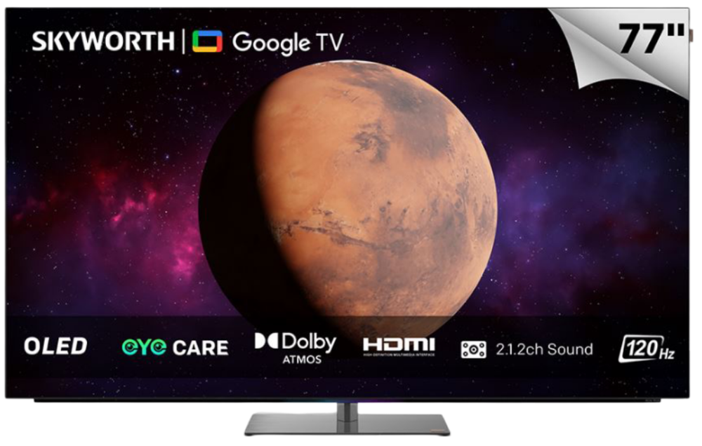 Big_77SXF9850-2.png Skyworth 77 Inch SXF9850 OLED UHD Google TV